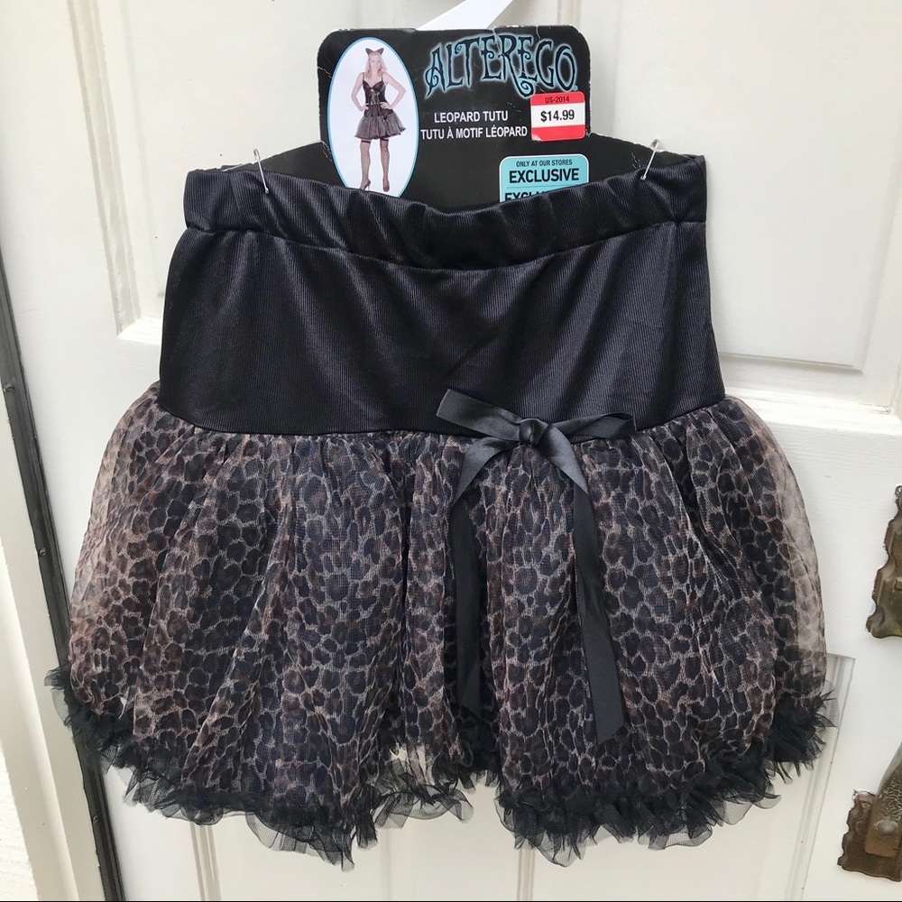ALTEREGO Leopard Tutu NWT!